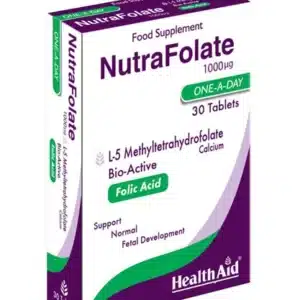 NutraFolate Tablets - Advanced Folate Supplement for Heart Health