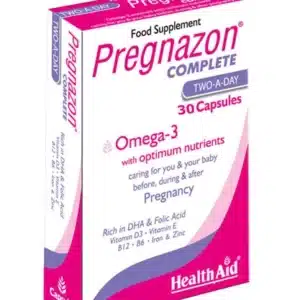 Pregnazon Complete 30 Capsules - Essential Prenatal Support.