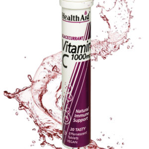 Vitamin C 1000mg - Effervescent (Blackcurrant Flavour)