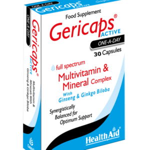 Gericaps Active Capsules (with Ginseng + Ginkgo Biloba)