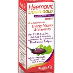 Haemovit Liquid Gold 200ml - HealthAid