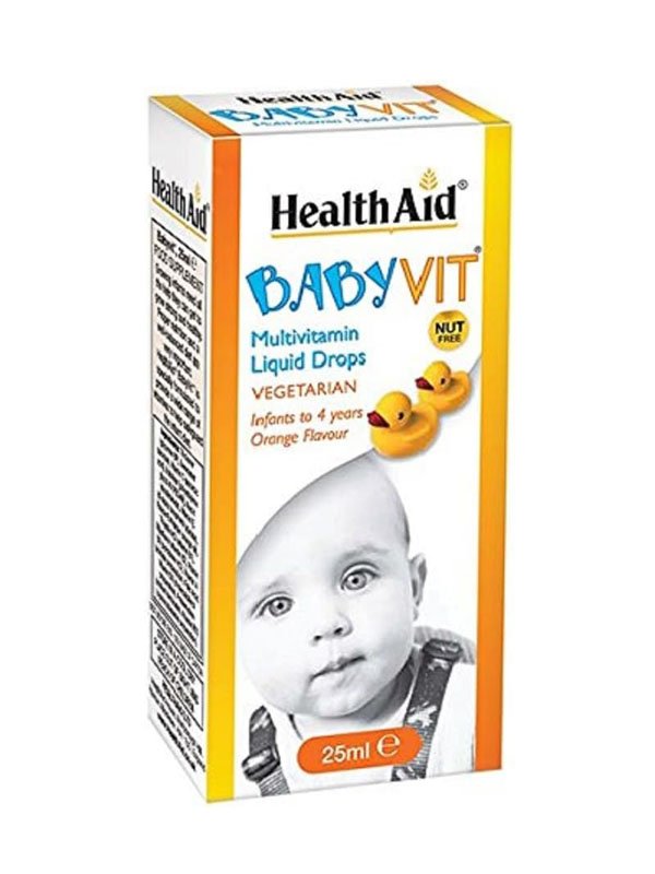 Baby Vit - Orange Flavour 25ml (Ages 0 to 4 Years)