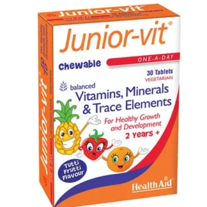 HealthAid Junior-vit - Chewable (Tutti-fruity Flavour) (Age 2 plus) Blister